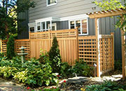 Custom Western Red Cedar Fences, Walls, & Entry Ways